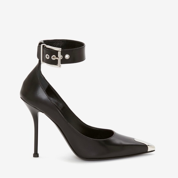 NIB: Alexander McQueen ankle strap heels - Picture 1 of 4